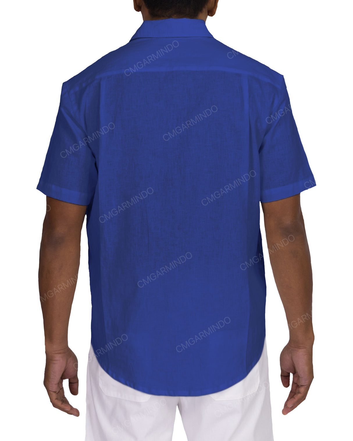 Relaxed Short Sleeve Button Up Shirt