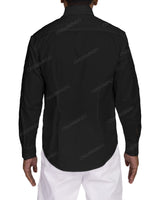Fitted Long Sleeve Button Up Shirt
