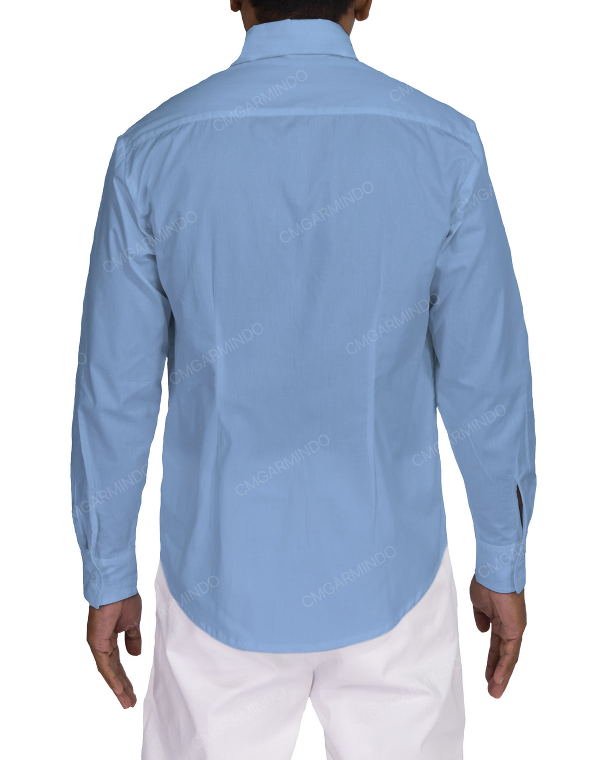 Fitted Long Sleeve Button Up Shirt