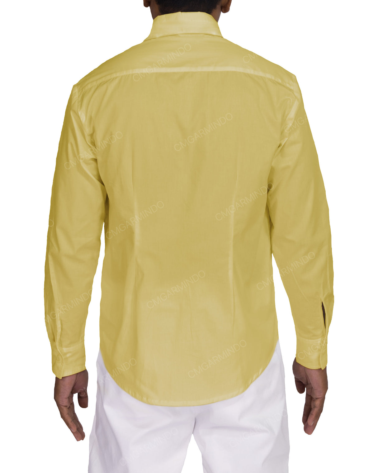 Fitted Long Sleeve Button Up Shirt