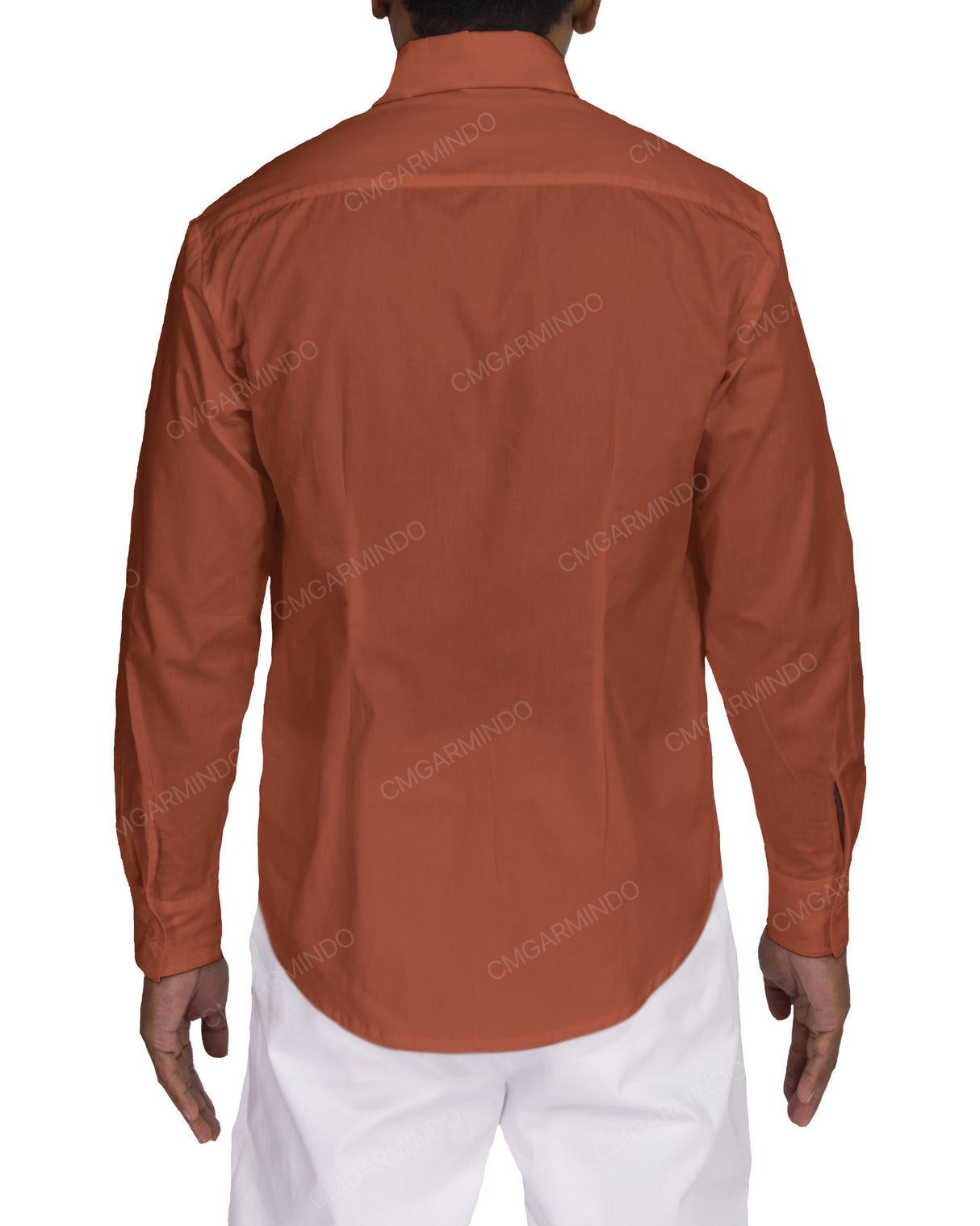 Fitted Long Sleeve Button Up Shirt
