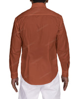 Fitted Long Sleeve Button Up Shirt