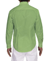 Fitted Long Sleeve Button Up Shirt