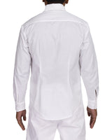 Fitted Long Sleeve Button Up Shirt