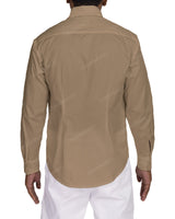Fitted Long Sleeve Button Up Shirt