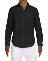Fitted Long Sleeve Button Up Shirt