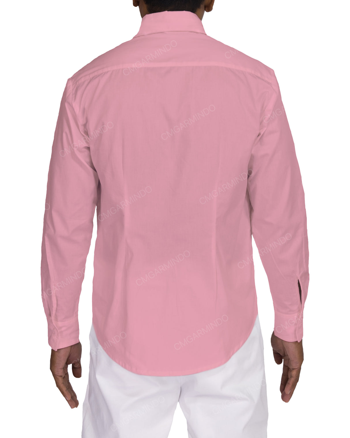 Fitted Long Sleeve Button Up Shirt