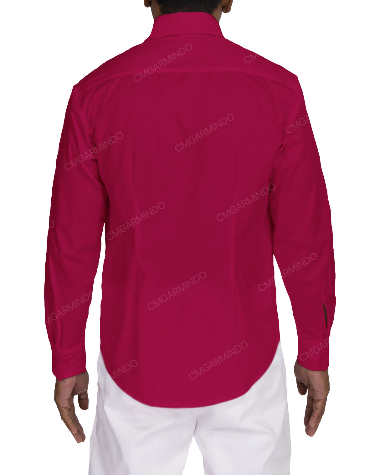 Fitted Long Sleeve Button Up Shirt