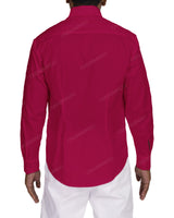 Fitted Long Sleeve Button Up Shirt