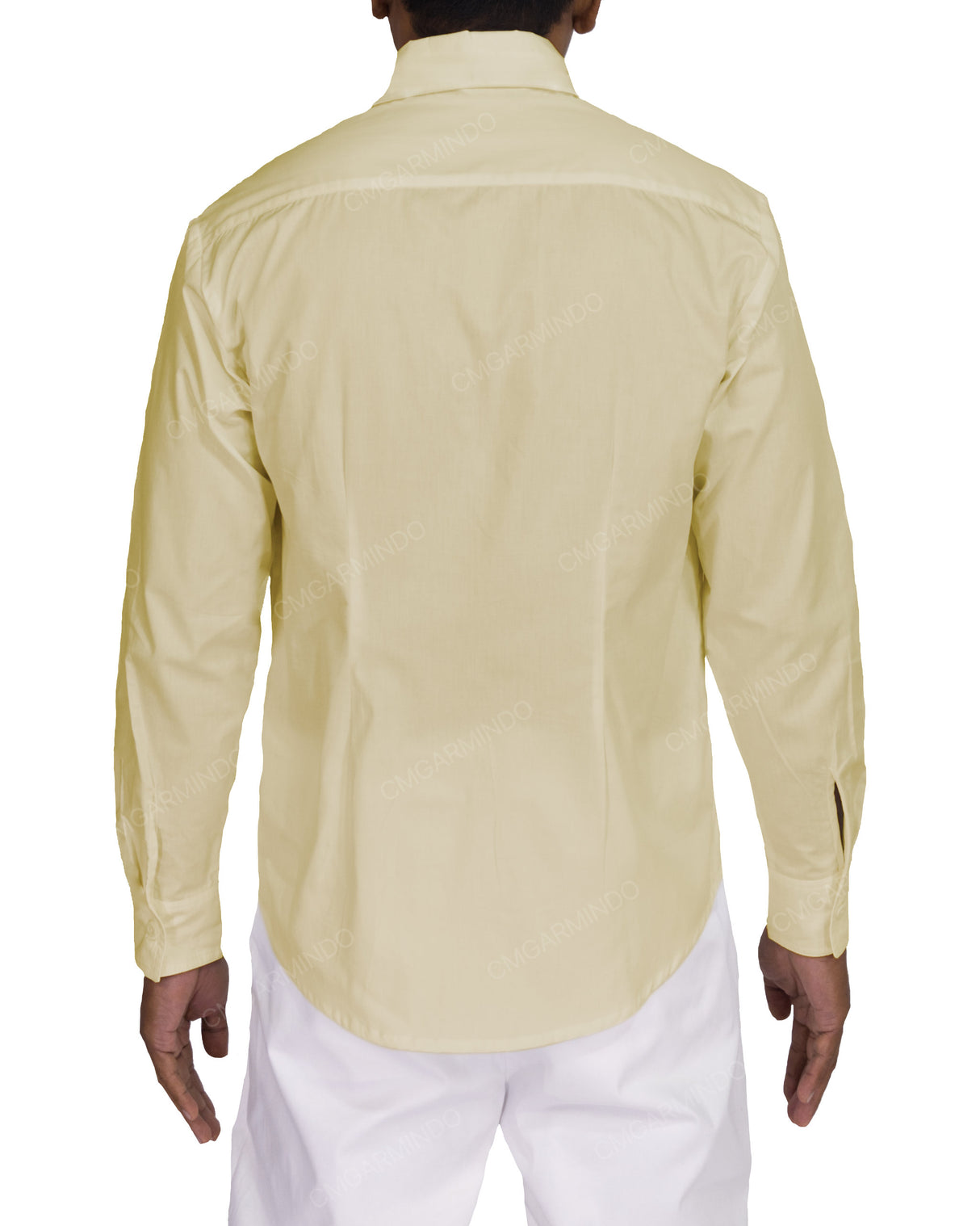 Fitted Long Sleeve Button Up Shirt