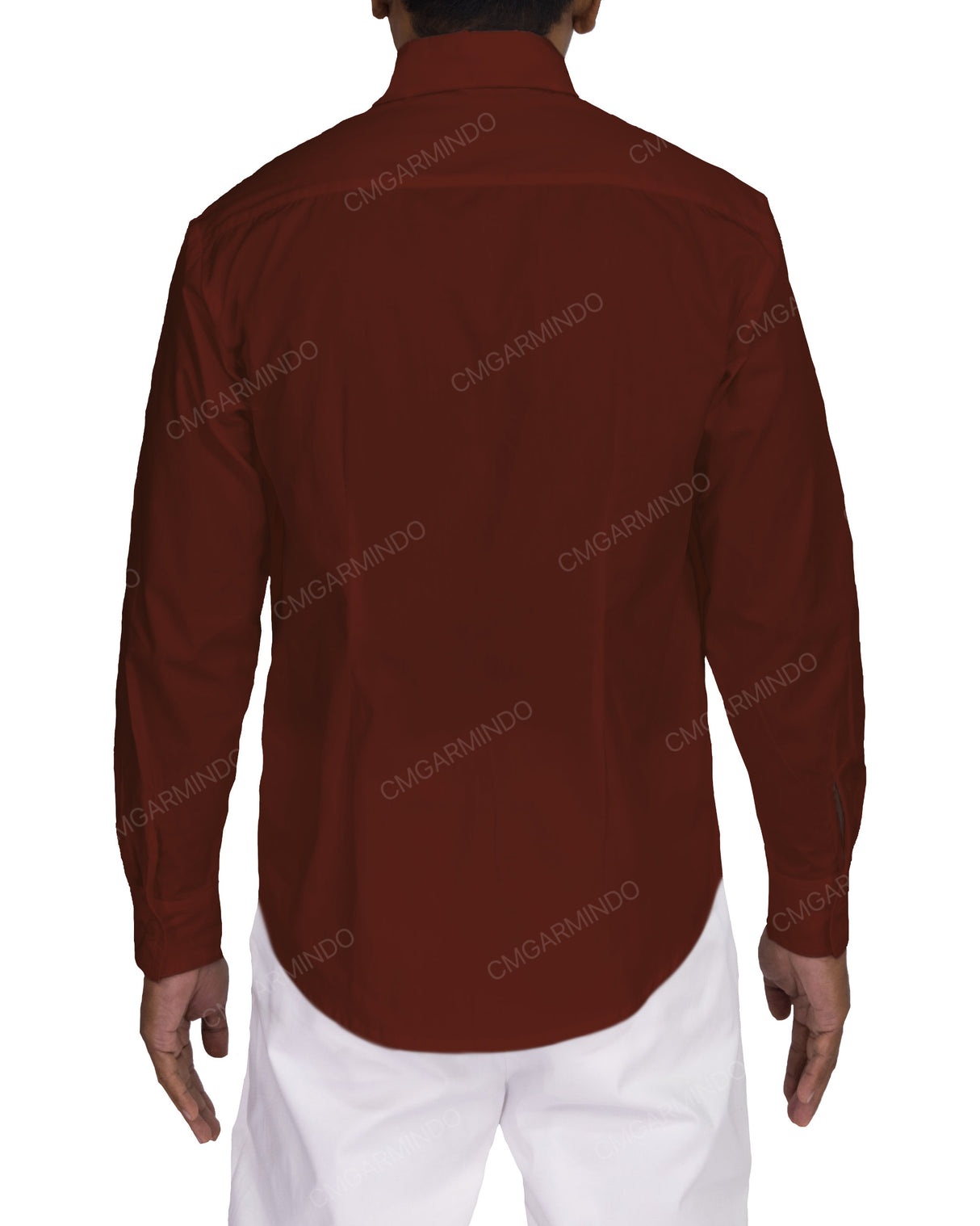 Fitted Long Sleeve Button Up Shirt