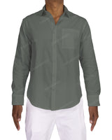 Fitted Long Sleeve Button Up Shirt