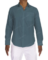 Fitted Long Sleeve Button Up Shirt