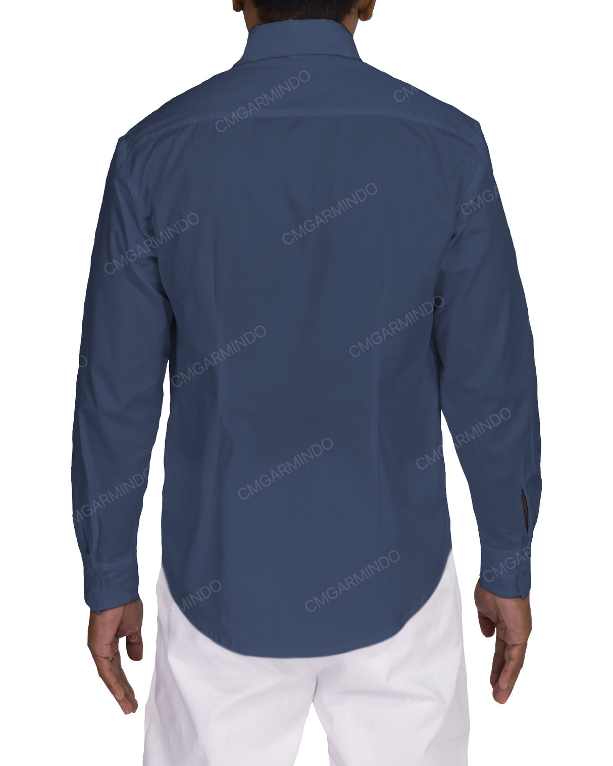 Fitted Long Sleeve Button Up Shirt