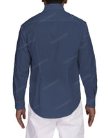 Fitted Long Sleeve Button Up Shirt