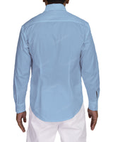 Fitted Long Sleeve Button Up Shirt
