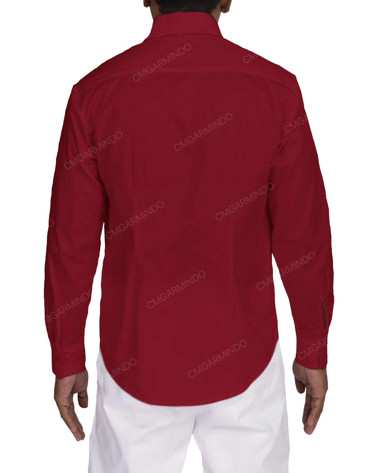 Fitted Long Sleeve Button Up Shirt