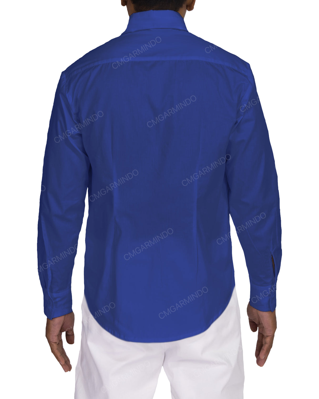 Fitted Long Sleeve Button Up Shirt