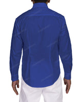 Fitted Long Sleeve Button Up Shirt