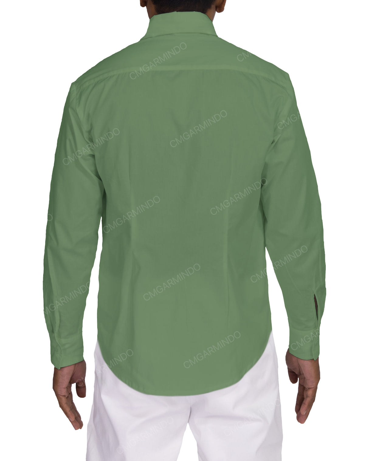 Fitted Long Sleeve Button Up Shirt