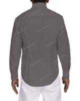 Fitted Long Sleeve Button Up Shirt