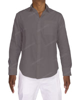 Fitted Long Sleeve Button Up Shirt
