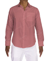 Fitted Long Sleeve Button Up Shirt