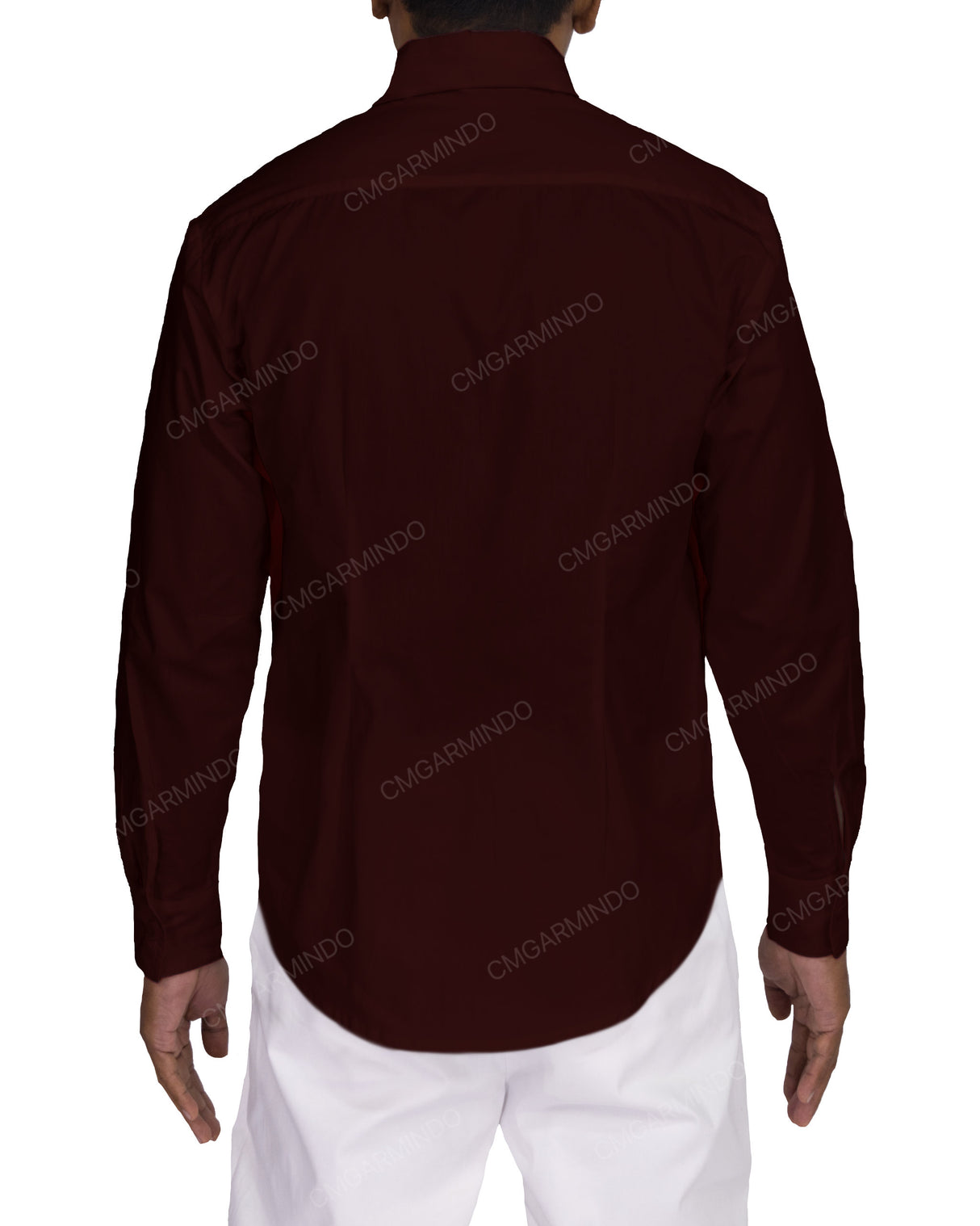 Fitted Long Sleeve Button Up Shirt