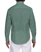 Fitted Long Sleeve Button Up Shirt
