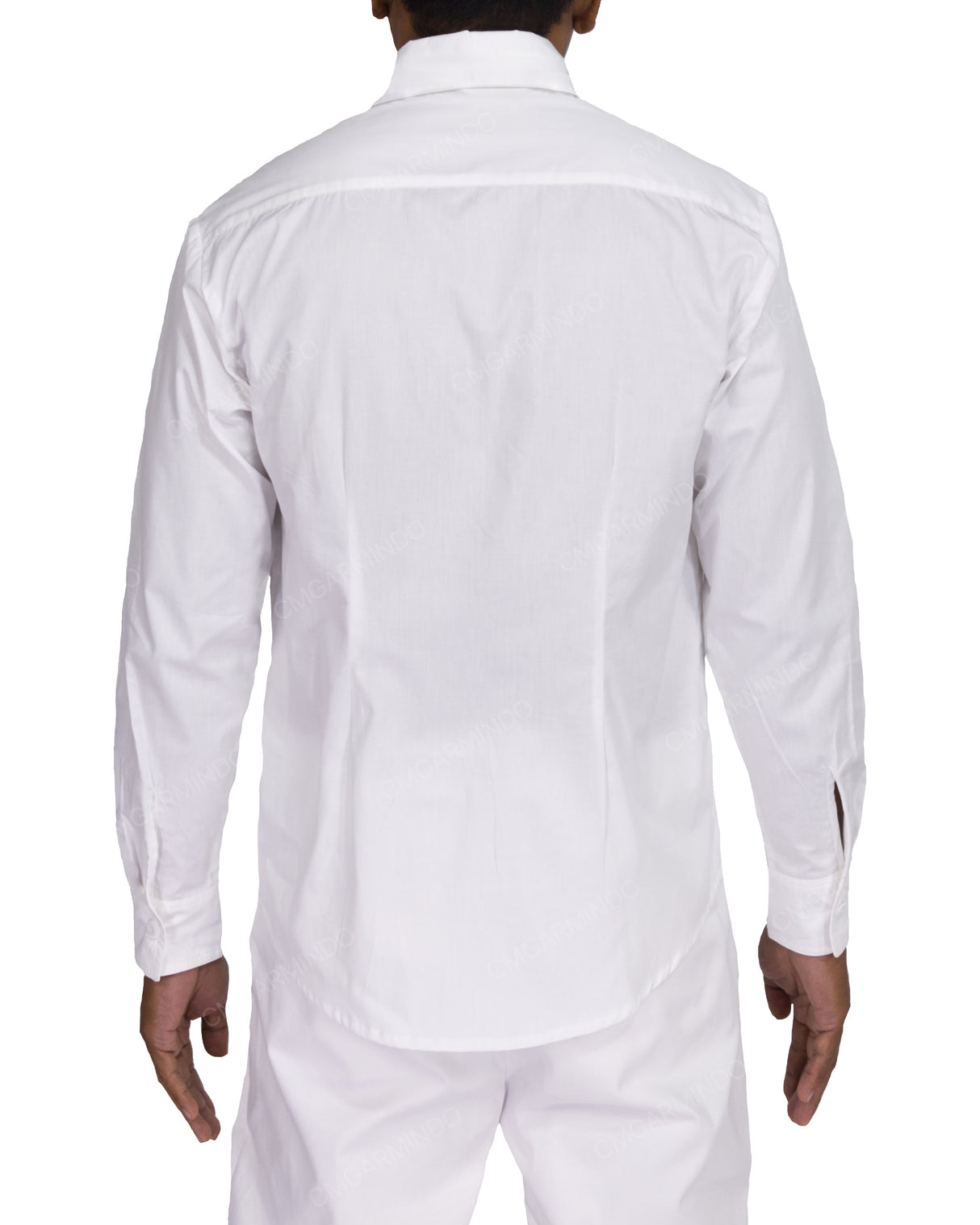Fitted Long Sleeve Button Up Shirt
