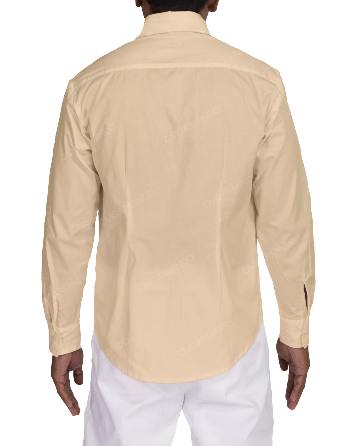 Fitted Long Sleeve Button Up Shirt