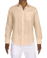 Fitted Long Sleeve Button Up Shirt