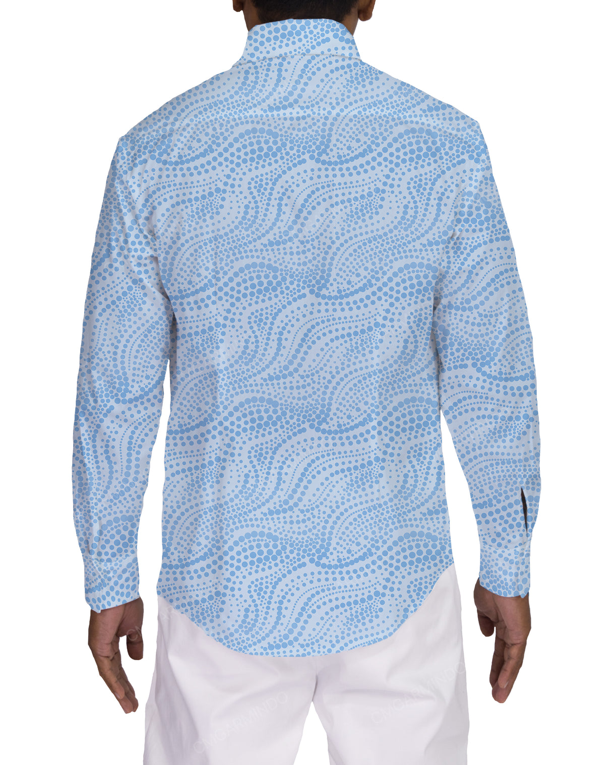 Fitted Long Sleeve Button Up Shirt