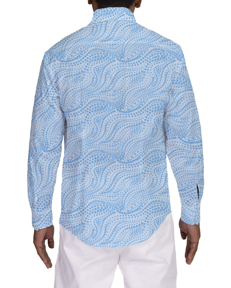 Fitted Long Sleeve Button Up Shirt