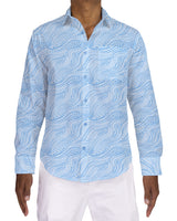 Fitted Long Sleeve Button Up Shirt