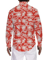 Fitted Long Sleeve Button Up Shirt