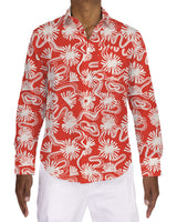 Fitted Long Sleeve Button Up Shirt