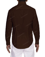 Fitted Long Sleeve Button Up Shirt