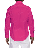 Fitted Long Sleeve Button Up Shirt