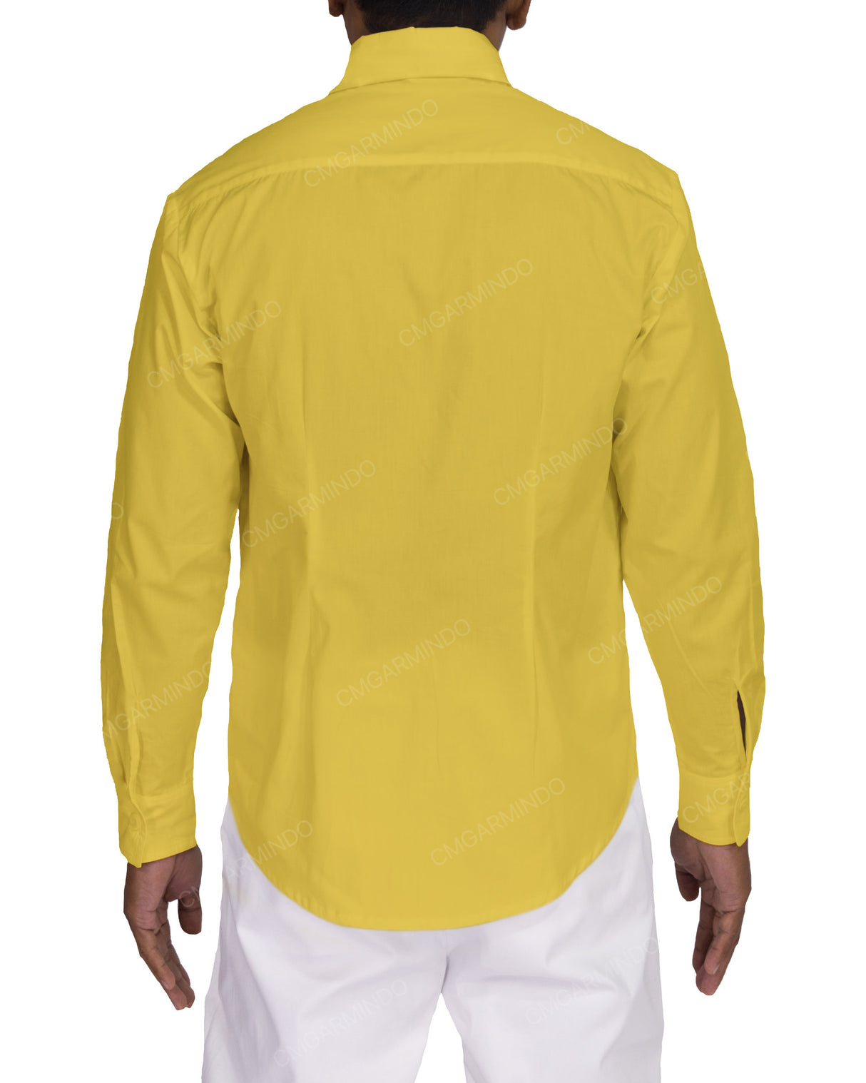Fitted Long Sleeve Button Up Shirt