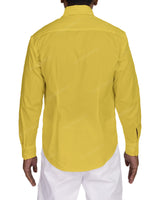 Fitted Long Sleeve Button Up Shirt