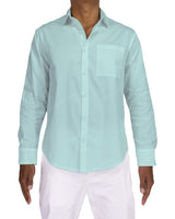 Fitted Long Sleeve Button Up Shirt