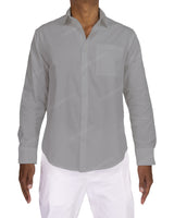 Fitted Long Sleeve Button Up Shirt