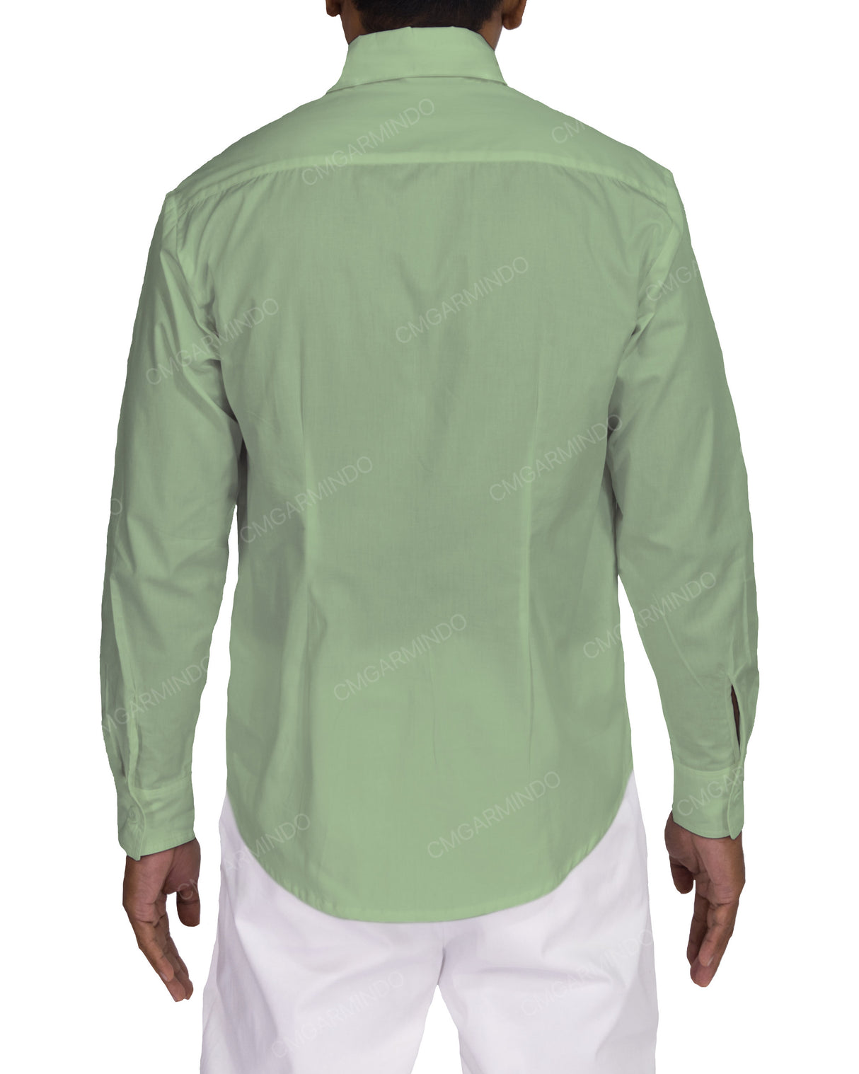 Fitted Long Sleeve Button Up Shirt