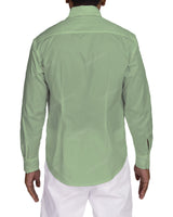 Fitted Long Sleeve Button Up Shirt