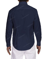 Fitted Long Sleeve Button Up Shirt