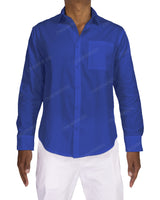 Fitted Long Sleeve Button Up Shirt