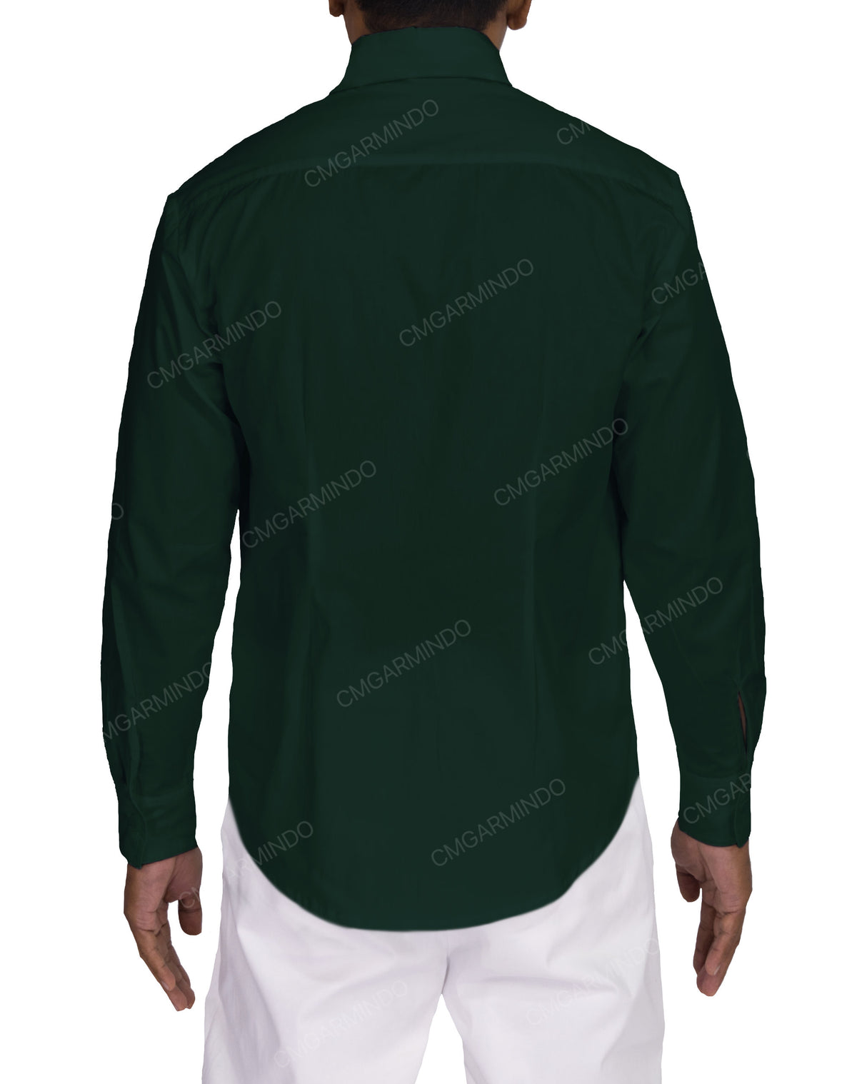 Fitted Long Sleeve Button Up Shirt