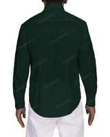 Fitted Long Sleeve Button Up Shirt