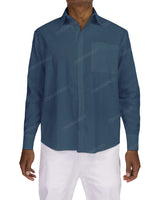 Relaxed Long Sleeve Button Up Shirt